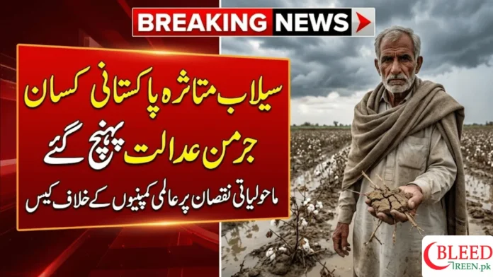 Flood-Hit Pakistani Farmers File Climate Justice Case in German Court Against Major Polluters