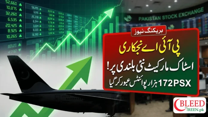 PIA Privatisation Pushes PSX Above 172,000 as Investor Confidence Soars