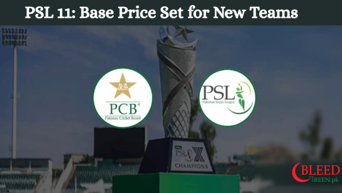 PSL 11 Base Price Set for New Teams as PCB Prepares Franchise Auction